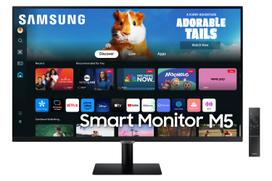 samsung smart monitor m5 - Samsung Smart Monitor M5 M50C 32", VA, Juodas (Black) - 2 nuotrauka