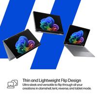 hp omnibook 5 16 - HP OmniBook X Flip 14, Ryzen AI 5 340, 16 GB, 512 GB, 14", Radeon 840M, Sidabrinis (Silver) - 11 nuotrauka