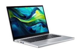 aspire go - ACER Aspire Go Spin 14 AGSP14-31PT-C72L, Intel N150, 16 GB, 512 GB, 14", Touchscreen, Sidabrinis (Pure Silver) - 8 nuotrauka