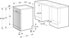 indaplove gorenje - Gorenje, GS620C10W - 2 nuotrauka