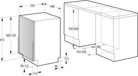 indaplove gorenje - Gorenje GV561C10 - 2 nuotrauka