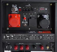 starteris generatoriaus elektrinis - DAEWOO 6,3KW 230V / DDAE 9000DXE-3  - 2 nuotrauka