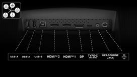 qd mini led - TCL 34R83Q 34", Iškraipytas (Curved), WQHD, Juodas (Black) - 6 nuotrauka