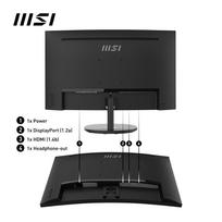 monitor 27 curved - MSI Pro MP271CA 27" VA 16:9 Curved - 6 nuotrauka