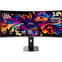 msi mpg qd oled - MSI MPG 341CQR QD-OLED X36 34", QD-OLED, 360Hz, Juodas (Black) - 2 nuotrauka