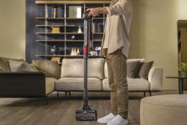 vertikaliai dulkiu siurblys - HOOVER HF210H 011 Juodas (Black) - 11 nuotrauka