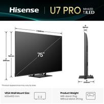 u7q pro - Hisense 75U7Q PRO - 2 nuotrauka