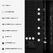 75 qled tv - Hisense 75U7DSE - 10 nuotrauka