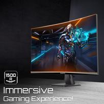 gigabyte gs27q x - Gigabyte GS27QC 27", Quad HD, 170Hz, Juodas (Black) - 9 nuotrauka