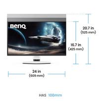 qhd monitorius - BenQ EX271QMZ 26.5", OLED, QHD, 240Hz - 7 nuotrauka