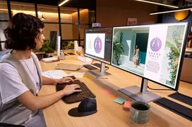 qhd monitorius - HP Series 7 Pro 727pq 27", QHD - 2 nuotrauka