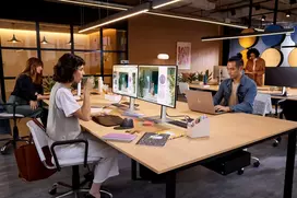 qhd monitorius - HP Series 7 Pro 727pq 27", QHD - 3 nuotrauka