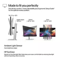qhd monitorius - HP Series 7 Pro 727pq 27", QHD - 5 nuotrauka