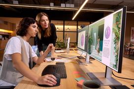 qhd monitorius - HP Series 7 Pro 727pq 27", QHD - 11 nuotrauka
