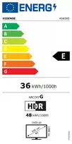 smart tv 40 - Hisense 40A59S - 2 nuotrauka