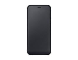 pinigine telefono deklas - Samsung Galaxy A6 (2018) dėklas - piniginė (Juodas) WA600CBE - 2 nuotrauka
