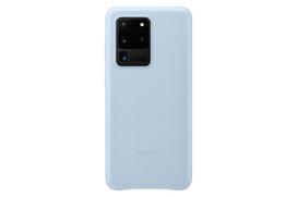 telefonas samsung s20 galaxy - Samsung "Leather Cover Galaxy S20 Ultra (EF-VG988LLE)" Blue - 2 nuotrauka