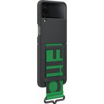 galaxy z flip 4 dekliukas - SAMSUNG Galaxy Flip 4, nugarėlė, silikoninis, Black - 3 nuotrauka