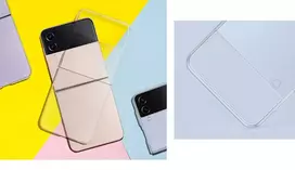 galaxy z flip 4 dekliukas - SAMSUNG Galaxy Flip 4, nugarėlė, skaidri - 2 nuotrauka