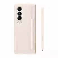 s pen - Samsung "Standing Cover with Pen for Galaxy Z Fold 4" Sand - 6 nuotrauka