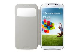 samsung galaxy s4 deklas - SAMSUNG Galaxy S4, i9505, knygutė H-flip, juoda, su langeliu - 3 nuotrauka