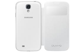 samsung galaxy s4 deklas - SAMSUNG Galaxy S4, i9505, knygutė H-flip, juoda, su langeliu - 4 nuotrauka