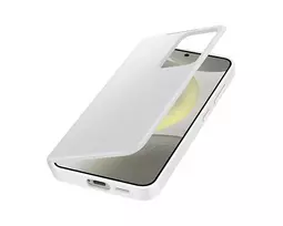 smart view s24 - Samsung "Smart View Wallet Case For Galaxy S24" White (EF-ZS921CWEGWW) - 4 nuotrauka