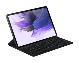 samsung galaxy book - Samsung "Book Cover Keyboard Slim Galaxy Tab S7+/ S7 FE (EF-DT730UBE)" Black - 3 nuotrauka