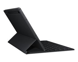 samsung galaxy book - Samsung "Book Cover Keyboard Slim Galaxy Tab S7+/ S7 FE (EF-DT730UBE)" Black - 6 nuotrauka
