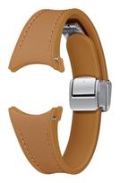samsung hybrid leather band - Samsung Galaxy Watch6/Watch5 D-Buckle Hybrid Eco-Leather Band S/M, kamelinis (Camel) - 3 nuotrauka
