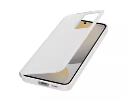 pinigine telefono deklas - Dėklas Samsung Smart View Wallet, Galaxy S24 FE, baltas    Prekė-EF-ZS721CWEGWW - 4 nuotrauka