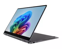samsung ssd 512 - Samsung Galaxy Book5 Pro 360, Intel Core Ultra 5 226V, 16 GB, 512 GB, 16", Windows 11 Pro, Pilkas (Grey) - 4 nuotrauka