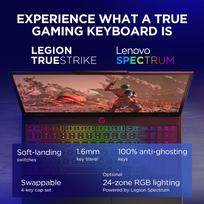 lenovo legion 5070 - Lenovo Legion 5 15IRX10, i7-13650HX, 24 GB, 1 TB, 15.1", RTX 5070, Eclipse Black (Juodas) - 15 nuotrauka