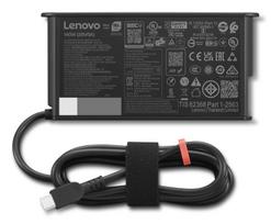 24 pin laidas - Lenovo ThinkPad Mobile Workstation 140W USB-C GaN Slim AC Adapter-EU 4X21U28818 Juodas (Black) - 3 nuotrauka