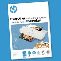 laminato plevele - Laminavimo plėvelė HP Everyday, 80 μm x 148 mm x 105 mm, 25 vnt. - 2 nuotrauka