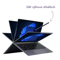 windows 11 laptopas - TERRA MOBILE 360-13R, i5-1334U, 16 GB, 512 GB, 13.3", Touch, Windows 11 Pro, Anthracite (Antracitas) - 3 nuotrauka