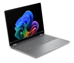 1 tb - HP OmniBook X Flip 16-cc0004nnx, Ryzen AI 9 465, 32 GB, 1 TB, 16", 3K OLED Touch, Radeon 880M, Meteor Silver (Sidabrinis) - 7 nuotrauka