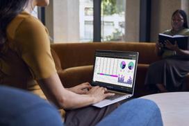 ai kompiuteris - HP EliteBook X G2q 14 AI, Snapdragon X2P-4210, 32 GB, 512 GB, 14", WUXGA, Touch, Windows 11 Pro, Atmospheric Blue (Mėlynas) - 17 nuotrauka