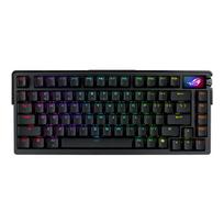 rog asus extreme - ASUS ROG Azoth Extreme BT/RF/USB-C Carbon NX Switch Juoda (Black) - 4 nuotrauka