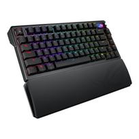 rog asus extreme - ASUS ROG Azoth Extreme BT/RF/USB-C Carbon NX Switch Juoda (Black) - 6 nuotrauka