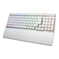 asus rog strix - Asus ROG Strix Scope II 96 Wireless Klaviatūra Žaidimams, Balta (White) - 4 nuotrauka