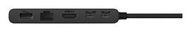 usb c laidas 4k - Asus Dual 4K USB-C Dock DC201 Vielinis USB 3.2 Gen 2 (3.1 Gen 2) Type-C Juodas (Black) - 10 nuotrauka