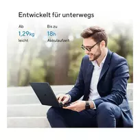 asus expertbook b5 (b5604) - ASUS ExpertBook B5 B5604CMA-QW0056X, Core Ultra 7 155U, 16 GB, 512 GB, 16", Black (Juodas) - 5 nuotrauka