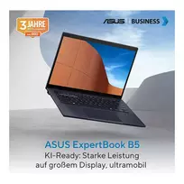 asus expertbook b5 (b5604) - ASUS ExpertBook B5 B5604CMA-QW0056X, Core Ultra 7 155U, 16 GB, 512 GB, 16", Black (Juodas) - 8 nuotrauka