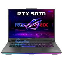 5070 rtx nesiojamasis ryzen 9 - ASUS ROG Strix G16 G614FP-S5008W, Ryzen 9 9955HX, 32 GB, 1 TB, 16", RTX 5070, Eclipse Gray (Pilkas) - 9 nuotrauka
