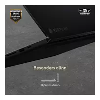 ryzen ai 9 370 - ASUS ProArt P16 H7606WW-SE028X, Ryzen AI 9 HX 370, 32 GB, 2 TB, 16", OLED, RTX 5080, Black (Juodas) - 2 nuotrauka