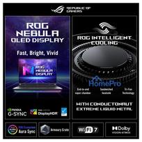 asus rog zephyrus rtx 5080 - ASUS ROG Zephyrus G14 GU405AW-SY017W, Core Ultra 9 386H, 32 GB, 1 TB, 14", RTX 5080, White (Balta) - 2 nuotrauka