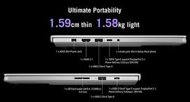 asus rog zephyrus rtx 5080 - ASUS ROG Zephyrus G14 GU405AW-SY018W, Core Ultra 9 386H, 32 GB, 1 TB, 14", RTX 5080, Gray (Pilkas) - 26 nuotrauka