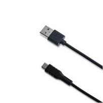 type c pakrovejas - Celly USB To USB Type-C Cable 1m Black - 2 nuotrauka