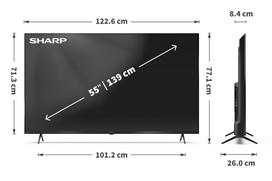 google tv 55" - Sharp 55HP5265E - 5 nuotrauka